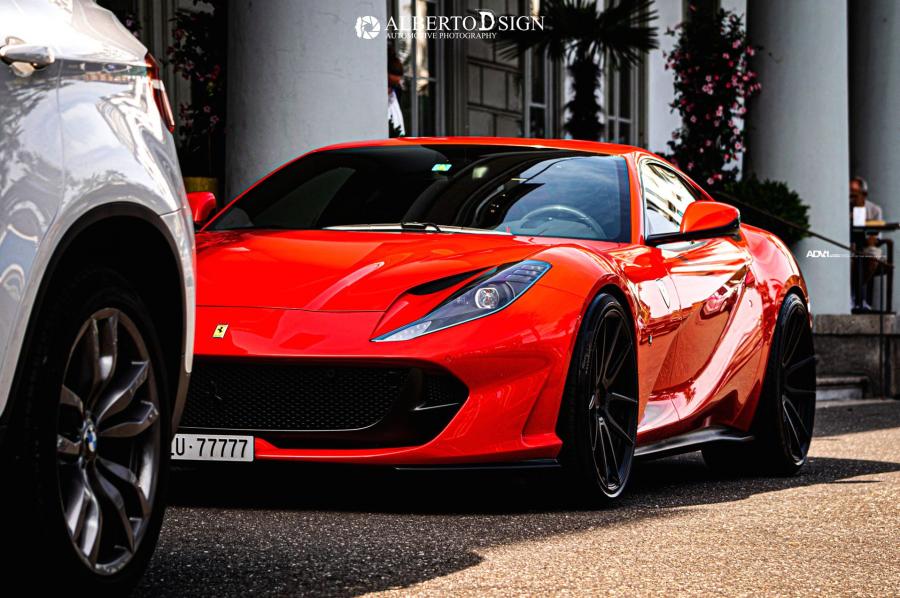 Ferrari 812 Superfast by Alberto Dsign on ADV.1 Wheels (ADV5.0 M.V2 CS) '2019